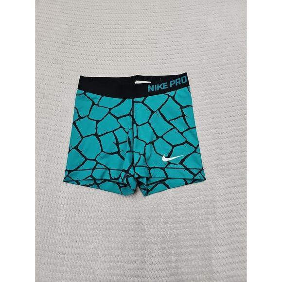 Nike Pro Shorts Womens Small Dri Fit Active Volleyball Gym Fitness - Picture 1 of 7
